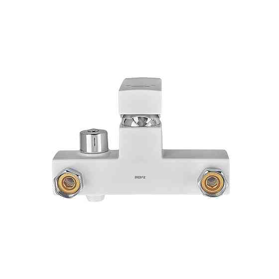 Змішувач для ванни Plamix Kubus-009 EURO SET White    ( PM0673 ) 39890 Харків