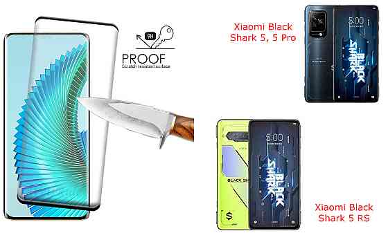 Захисне скло HyperGlass Pro для Xiaomi Black Shark 5, 5 Pro, 5 RS – максимальна чутливість та захист Київ
