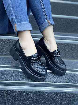 Olli Туфлі жіночі OLLI T-4-21163 чорні (весна-осінь, шкіра натуральна) (4773) 39 Коломия
