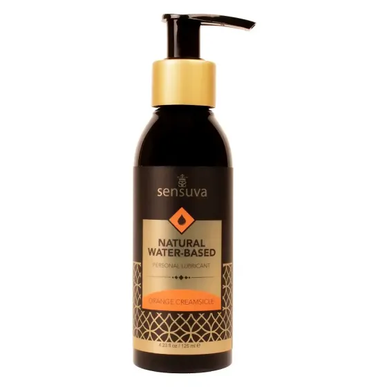 Змазка на водній основі Sensuva Natural Water-Based Orange Creamsicle 125мл без гліцерину, парабенів Львів