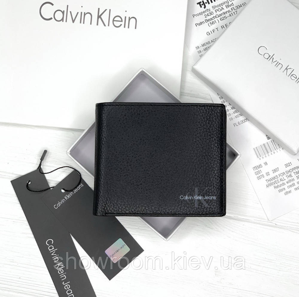Мужской кожанный кошелек Calvin Klein (CK) (8875-1) Киев - изображение 4