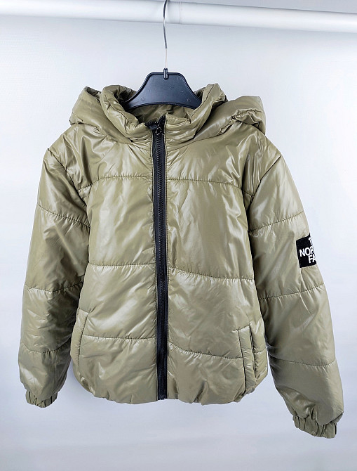 Демисезонная куртка под резинку The North Face в цвете хаки на 6,7,8 лет Николаев - изображение 3