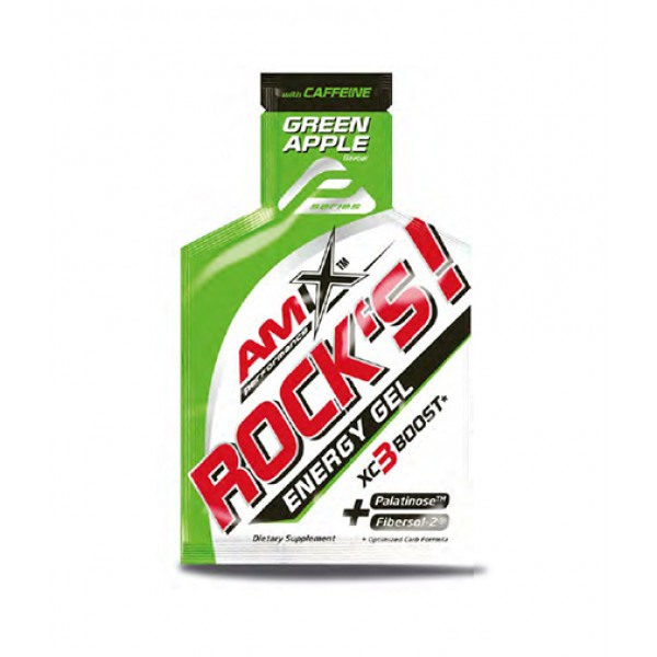 Енергетичний гель Amix Nutrition Performance Rock´s Gel Free with caffeine 32g (Green apple) Луцьк - фото 1