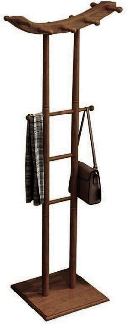 Стійка вішалка для одягу "Мелнік" капучино Миколаїв - фото 1