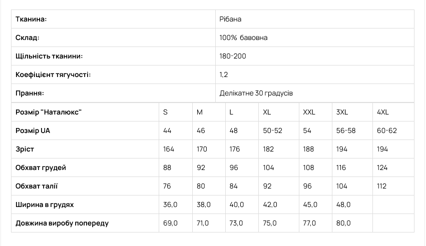 Набір чоловічих майок зі 100% бавовни 3 шт Наталюкс 21-1103 Київ - фото 10