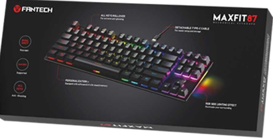 Клавиатура игровая Fantech MAXFIT 87 MK856 RGB Харьков - изображение 4