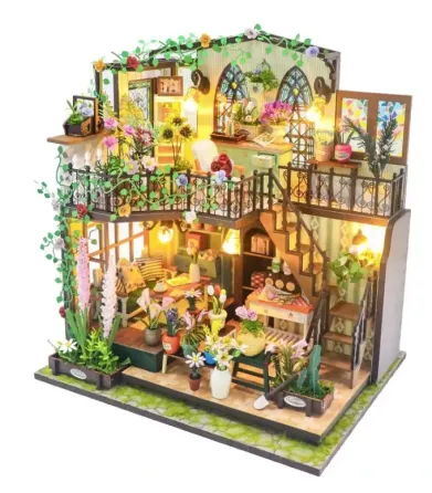 3D Румбокс DIY Darcy Flower House Дом в цветах + Пылезащитный купол M2322Z Киев