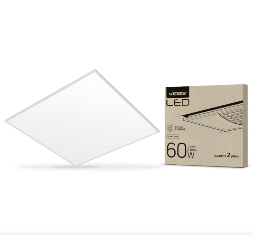 LED Панель 60W 6000К матова VL-Pb606W Videx Житомир - изображение 1