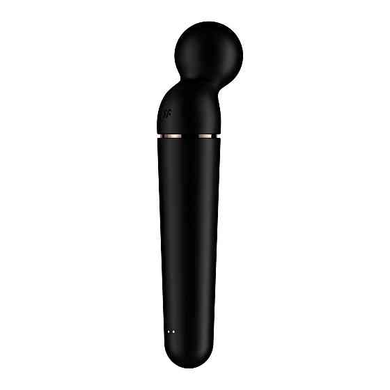 Вібромасажер Satisfyer Planet Wand-er Black/Rosegold, дуже потужний, бездротовий Sex Aura Київ
