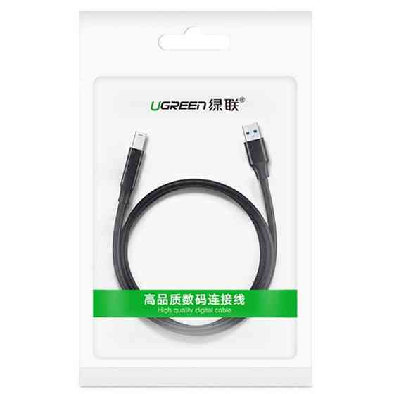 Кабель подовжувач USB 3.0 Fast Speed 5Gbps Transmission UGreen 30753 (Чорний, 1м) Миколаїв