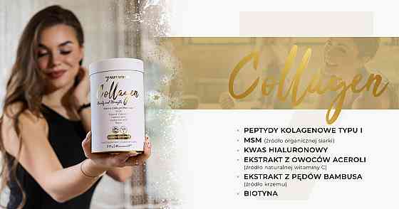 Морський колаген  Marine Collagen Peptides (with Biotin &amp; Silica &amp; VItamin C &amp; MSM &amp; Hyaluronic Acid) 315g (RaspStraw) Луцьк