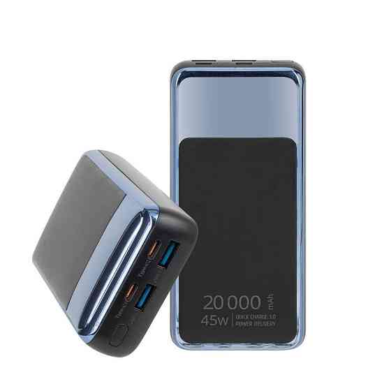 Універсальна мобільна батарея Rivasase Rivapower 20000 mAh Black (VA1075) ( 20628 ) Харків