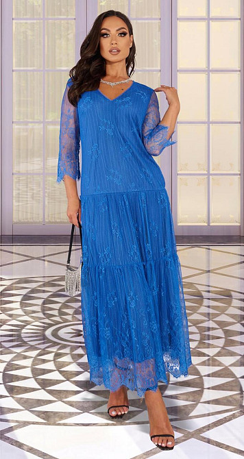 Красивое гипюровое платье большого размера (54) Киев - изображение 4