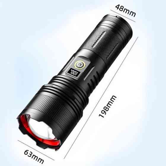 Пилозахищений ліхтар PLD-503-TG, Потужний світлодіодний кишеньковий ліхтарик, Ліхтарик police оригінал ZN-71 Львів