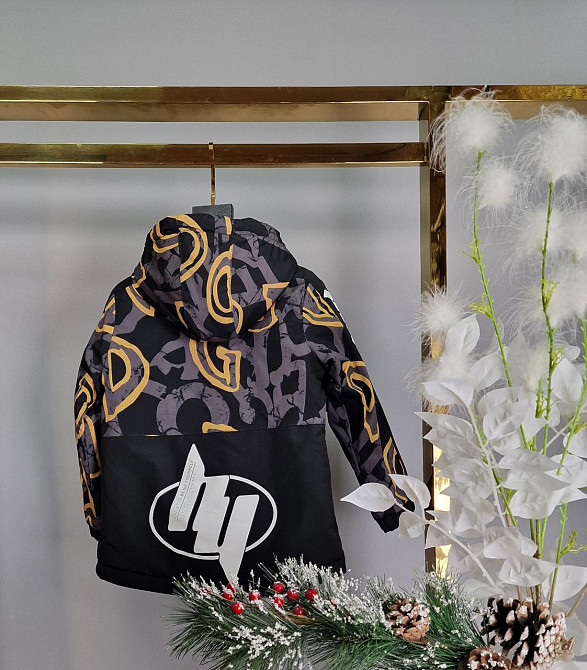 Демисезонная двусторонняя куртка для мальчиков на 6,7,8 лет Николаев - изображение 4