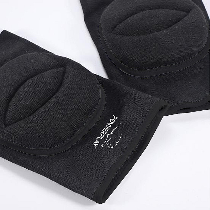 Наколінники PowerPlay PP-8000 Elastic Knee Support (пара) чорні XS Каменское - изображение 3