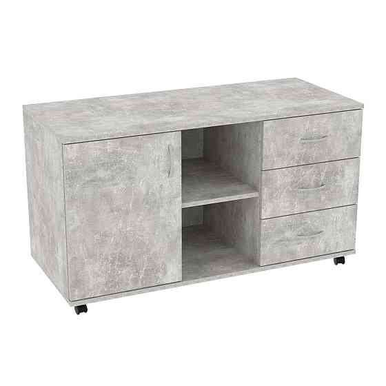 Тумба офисная ТМО-1, Бетон, 1100/480/620 Львов