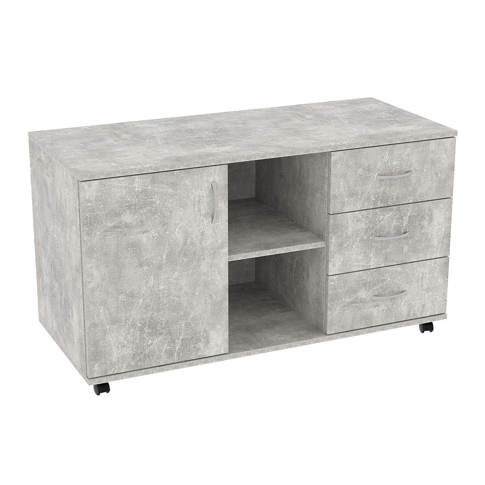 Тумба офисная ТМО-1, Бетон, 1100/480/620 Львов - изображение 1