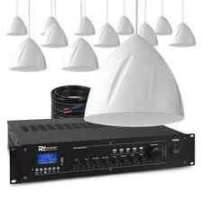 Колонка  Zestaw białych głośników wiszących 12 x 5.25" PDS40W z wzmacniaczem Київ