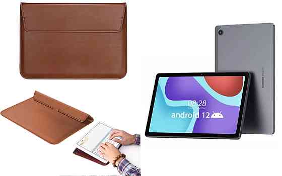 Чохол-конверт VitoCase для ALLDOCUBE iPlay 50, iPlay 50 Pro, з функцією підставки для планшета Коричневий Київ