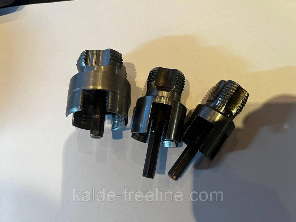 Фреза для нарізування різьблення на пвх трубах 1/2", 3/4" та 1" Харків - фото 3