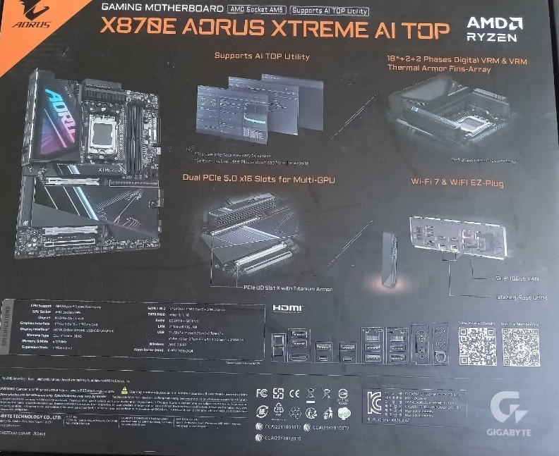 Материнська плата GIGABYTE X870E AORUS XTREME Київ - фото 4
