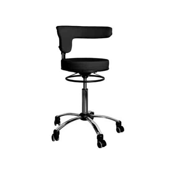 Стілець для майстра з двома регулювальними механізмами  (Цвета в ассортименте) Київ