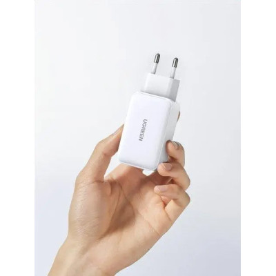 Зарядное устройство Ugreen 1xUSB + 2xUSB-C 65W GaN CD244 white (15334) Винница - изображение 7