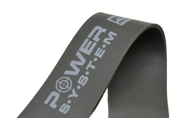 Резинка для фітнесу Power System PS-4063 Flex Loop Strong Grey (опір 23кг.) Каменское - изображение 5