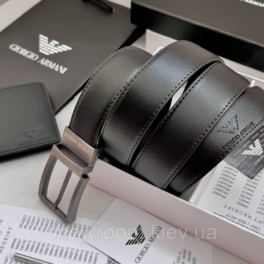 Чоловічий подарунковий набір портмоне та ремінь GA (114) Київ - фото 4