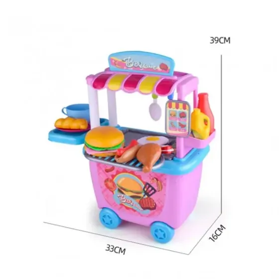 Детский игровой набор HAPPY CHEF (закусочная с тележкой) Коломыя