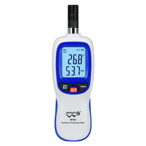 Термогігрометр цифровий Bluetooth 0-100%, -20-70 °C WINTACT WT83B Чернігів - фото 1