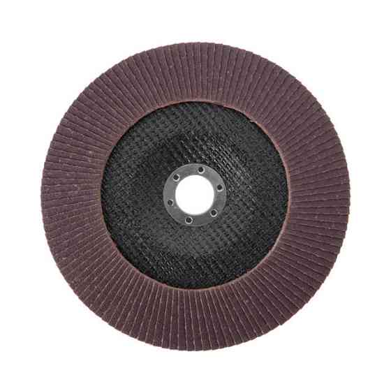 Диск шліфувальний пелюстковий, 180×22 мм, зерно K100, 7000 об/хв INTERTOOL BT-0230 Київ