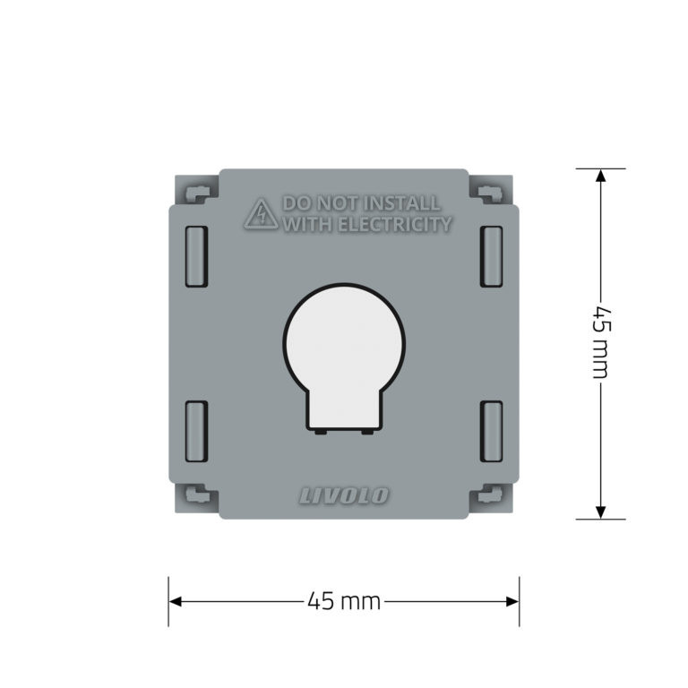 Розумний сенсорний вимикач LIVOLO, прохідний / перехресний, 5А 230В, без нейтралі (VL-FC1SZ2-2G) Коломыя - изображение 6