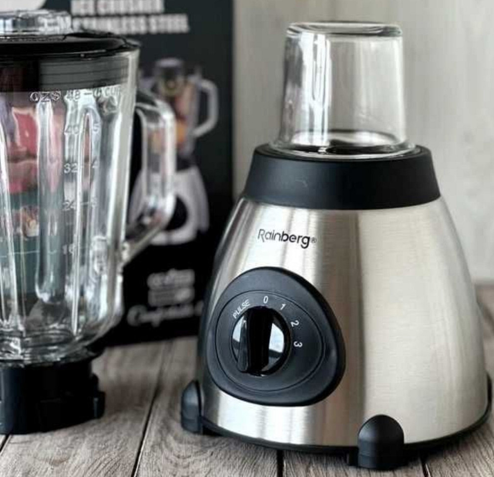 НЕМЕЦКИЙ новый Блендер Rainberg RB-2223 2000 Вт+кофемолка+измельчитель. Харьков - изображение 3