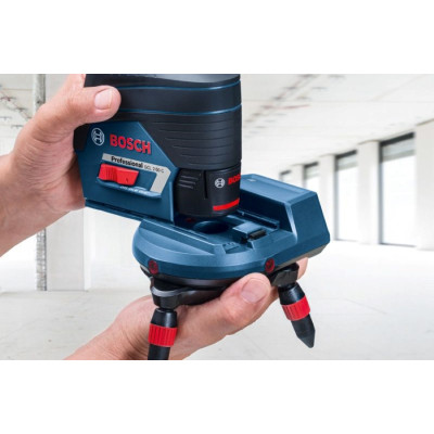 Штатив для нивелира Bosch Professional RM3, 35х63х120мм, поворотный, пульт, 0.5кг (0.601.092.800) Винница - изображение 3