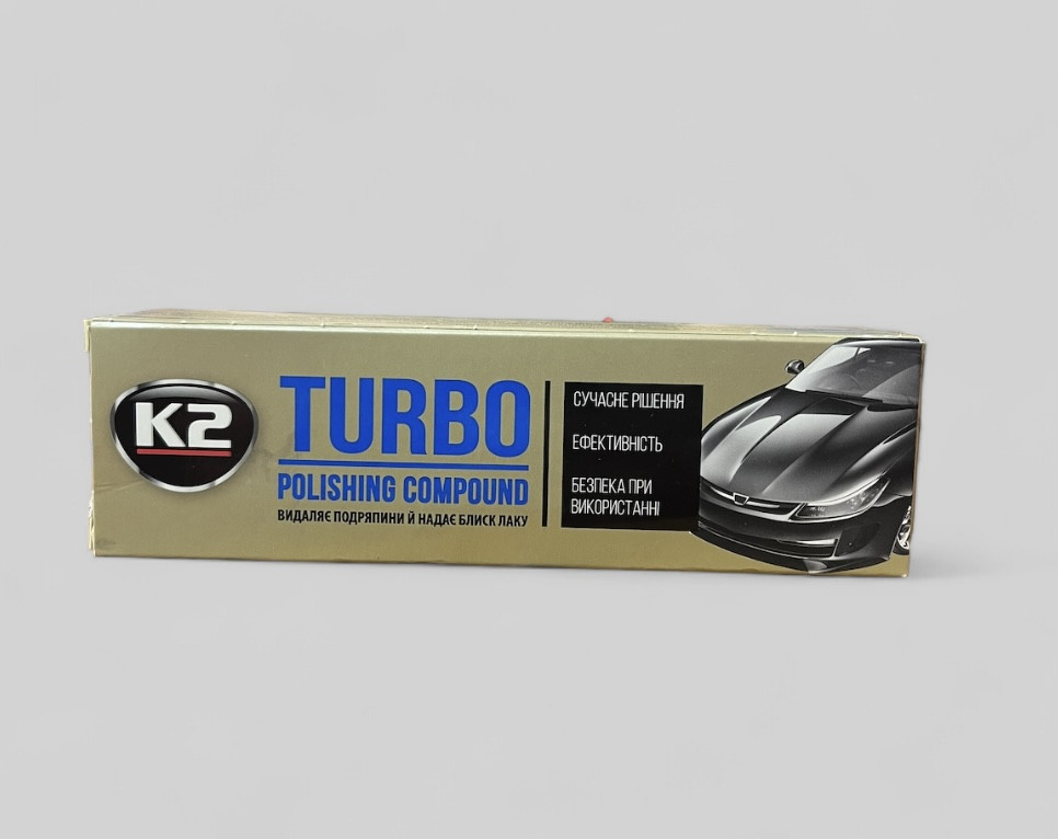 Полірувальна паста для кузова K2 Turbo Polishing Compound 120 г Чортків - фото 2