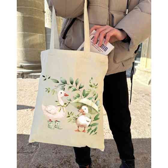 Екошопер BookOpt BK4103 Веселі Гусята бежевий Київ