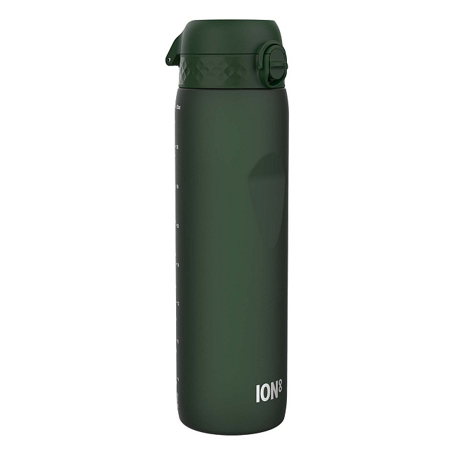 Пляшка для води ION8 1000 мл. (ЕКО пляшка) BPA Free, Dark Green Каменское - изображение 1