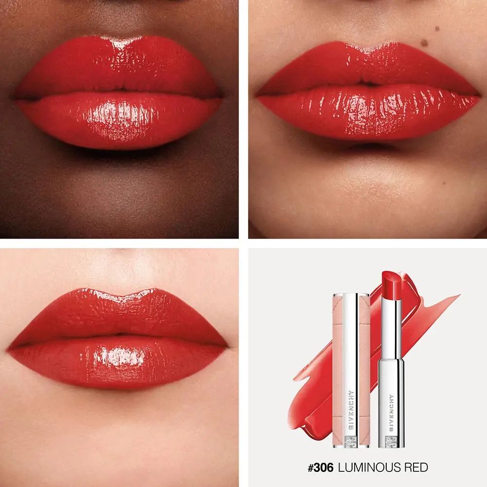 Помада для губ Givenchy Rose Perfecto Shine Serum Lipstick 306 Luminous Red Слов'янськ - фото 4