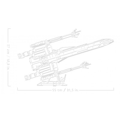 Конструктор LEGO Star Wars Истребитель X-Wing (75355) Винница - изображение 5