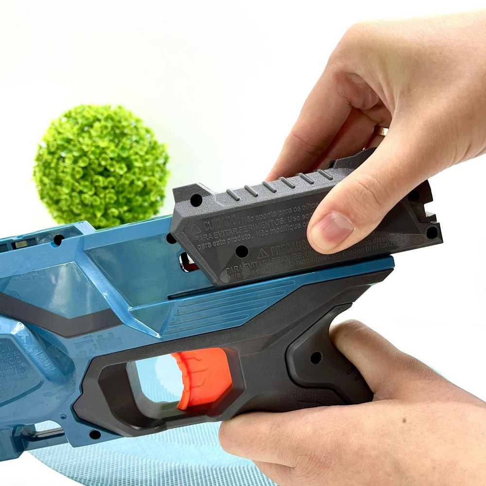 Пістолет бластер 8 м'яких патронів 30 см (BT322) Чернігів - фото 5