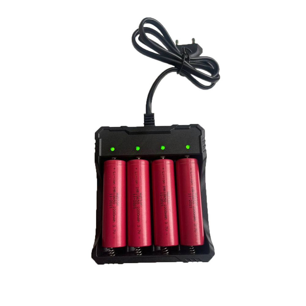 Мощные аккумуляторы 4 штуки на 2200mAh и зарядка для них! Батарейки с зарядкой для фонарей и тд. Каменец-Подольский - изображение 2