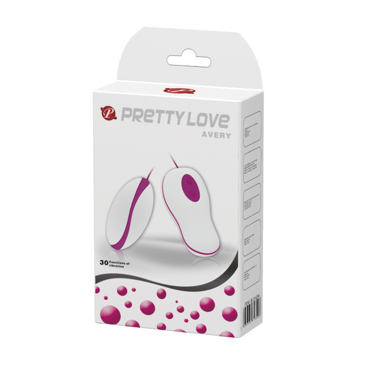 Віброяйце - Pretty Love Avery Vibrating Egg Pink Sex Aura Київ - фото 9