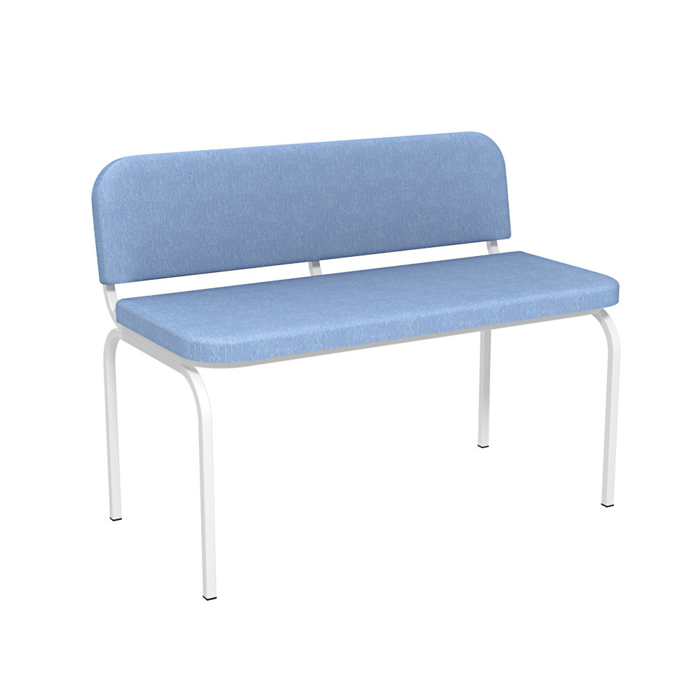 Банкетка медична зі спинкою БК-4 бежева Дніпро - фото 2