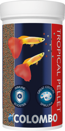 Корм гранули для тропічних риб COLOMBO TROPICAL PELLET 250ML (A3020550) Київ