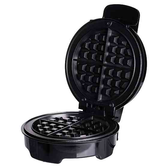 Вафельниця для бельгійських вафель з антипригарним покриттям і LED-індикатором 1000 Вт кругла Sokany SK-519 Коломия