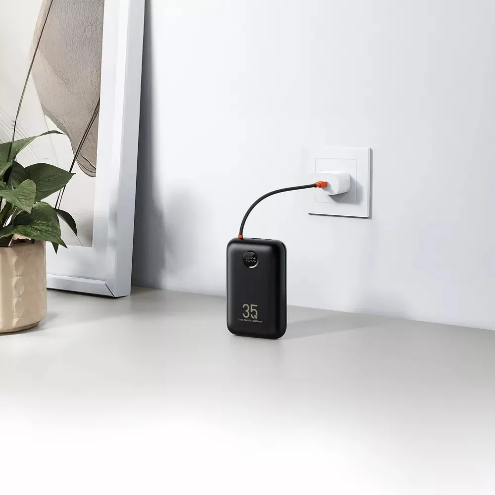 Зовнішній акумулятор VEGER Built-In 2 cables Ultra Mini 30000mAh Киев - изображение 9