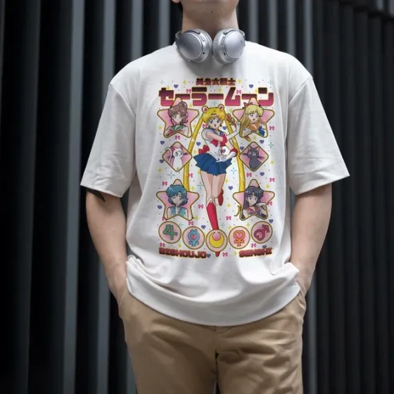 Футболка чоловіча з  принтом Сейлор Мун WE Розмір 48 Anime0991 Дніпро