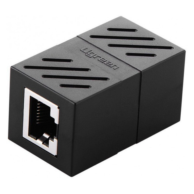 З'єднувач витої пари RJ45 Ugreen NW114 20390 (Чорний) Миколаїв - фото 2